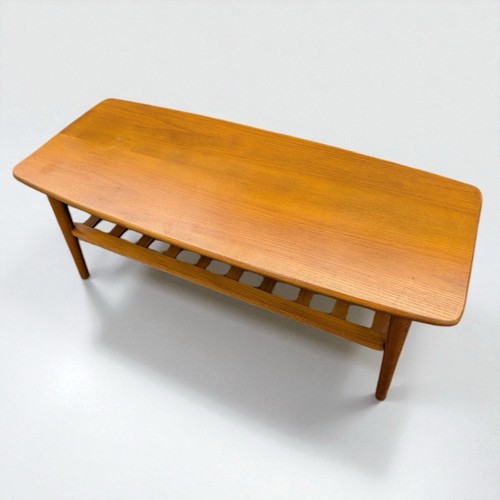 Teak mid century coffee - mid,