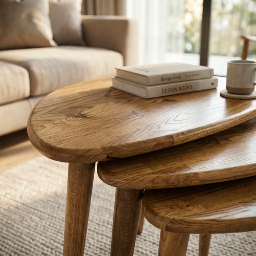 Nesting coffee table set - table,