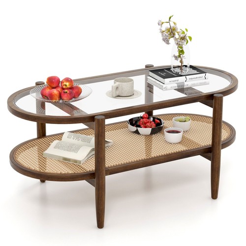 Tier coffee table - coffee,